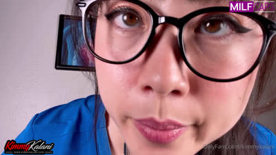 Kimmy Kalani – ASMR Nurse Drains Your Balls for Annual Physical Exam