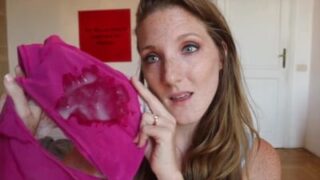 Littleredheadlisa – Jerking Off With Moms Panties