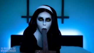 TwoThornedRose – The Nun Crucifucked